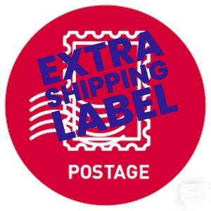 Extra postage required